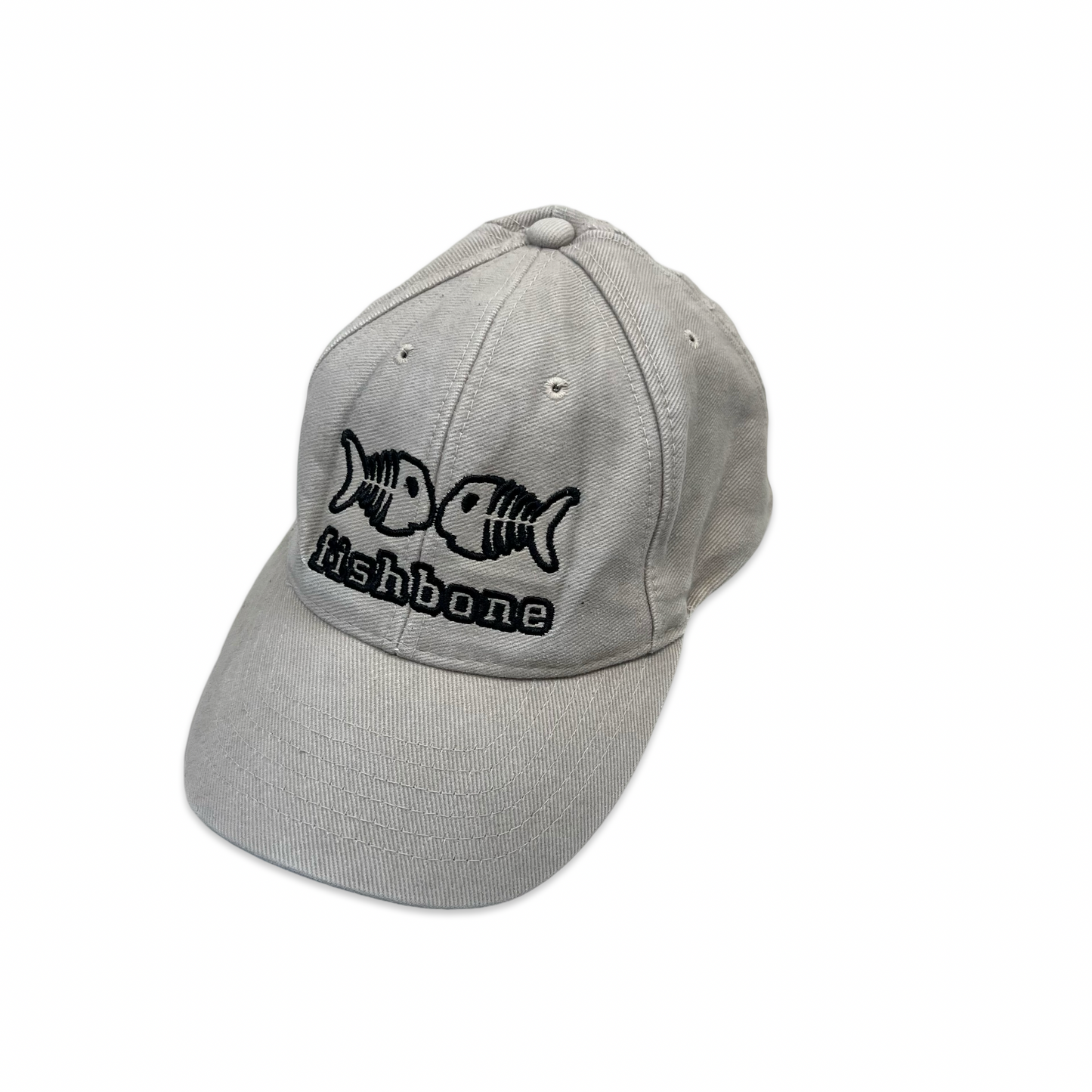 Fishbone Beige Baseball Cap