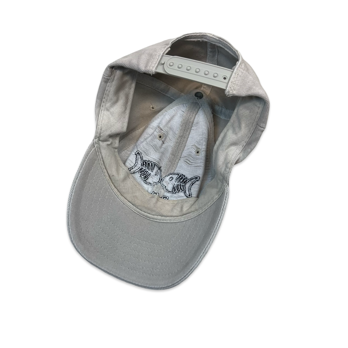 Fishbone Beige Baseball Cap