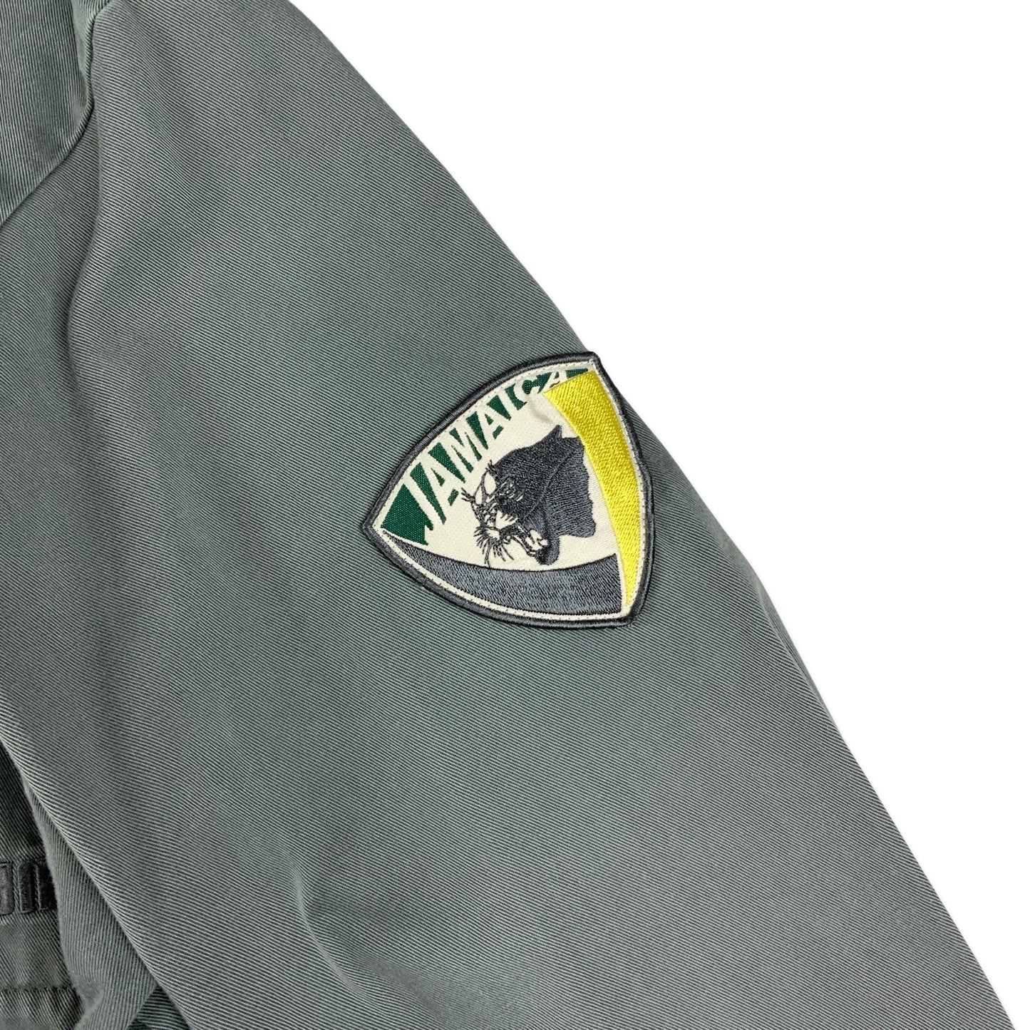 Puma Jamaica Hooded Grey Jacket M L