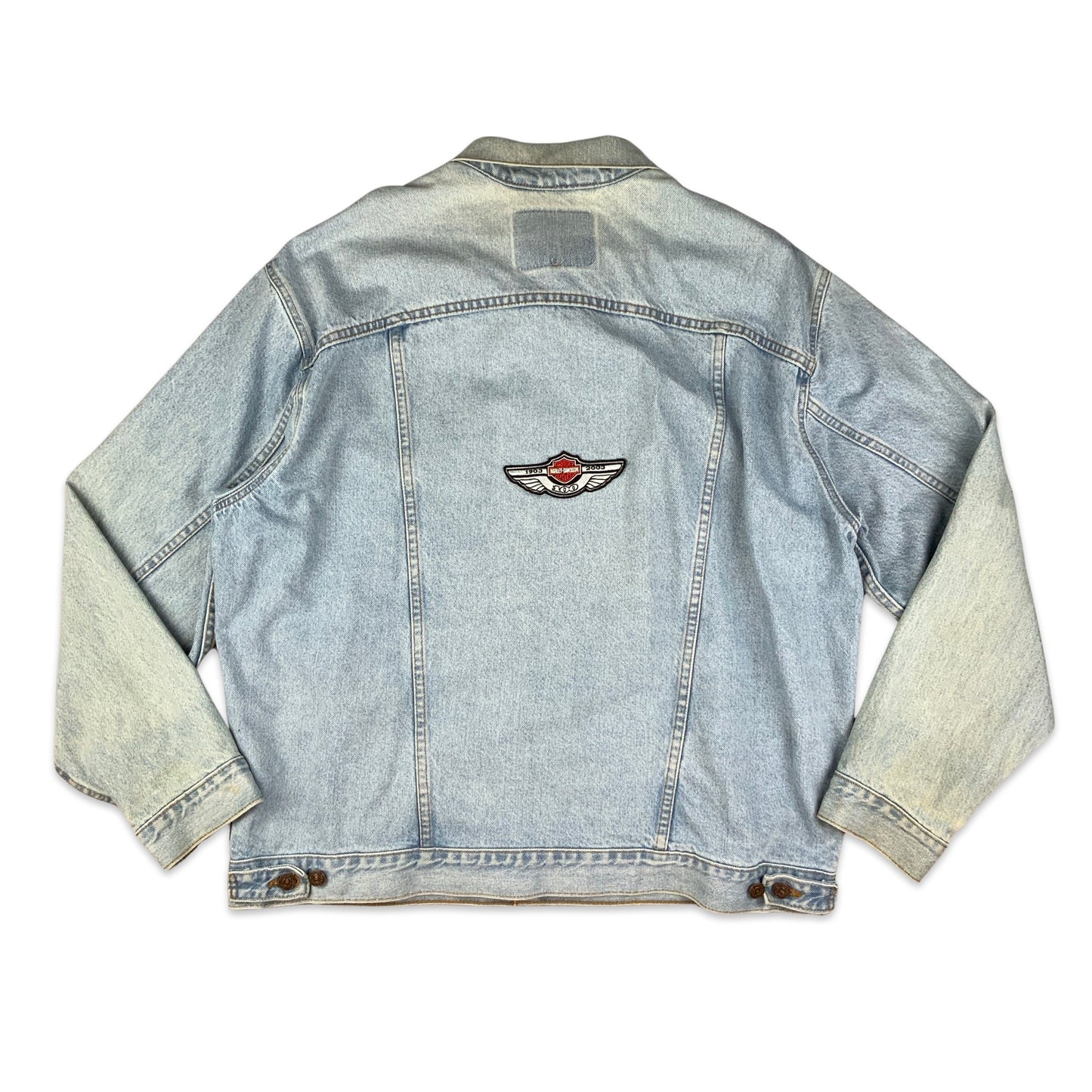 Vintage 90s Levi's Light Blue Denim Jacket XXL 3XL