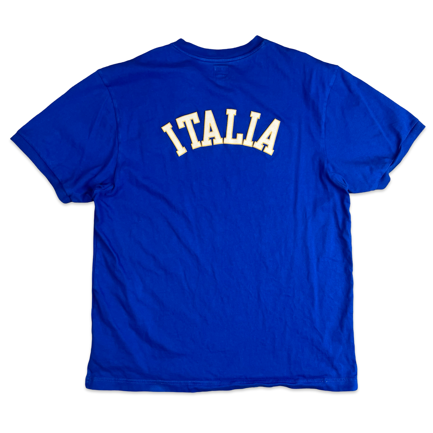 00's Adidas "ITALIA" Football Tee M