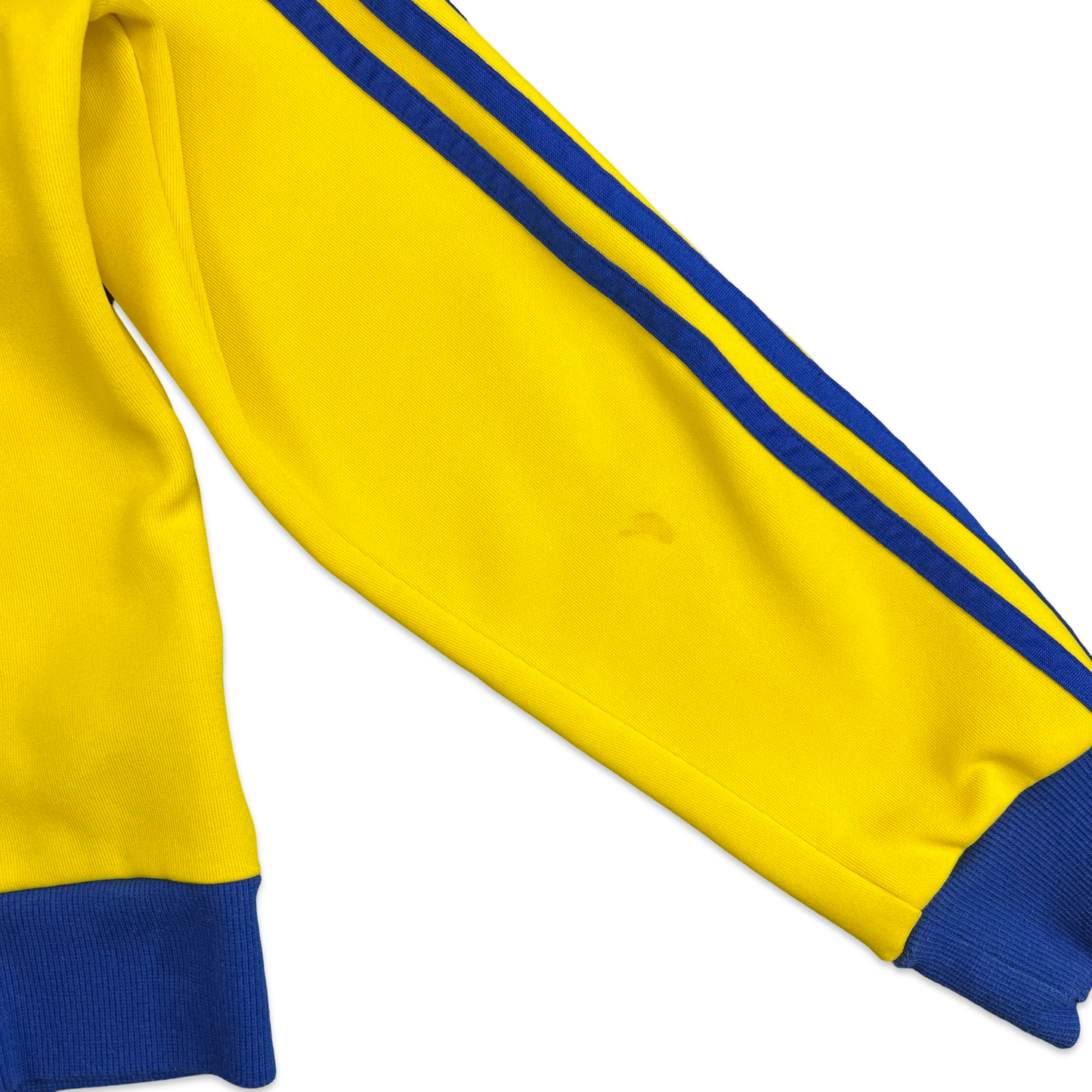 00's Adidas RARE Sweden Yellow & Blue Football Track Jacket 16