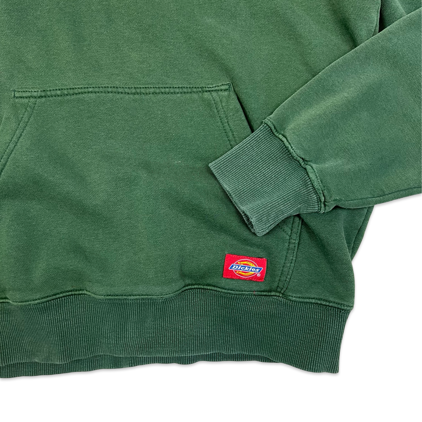 Dickies Green Spell Out Hoodie M