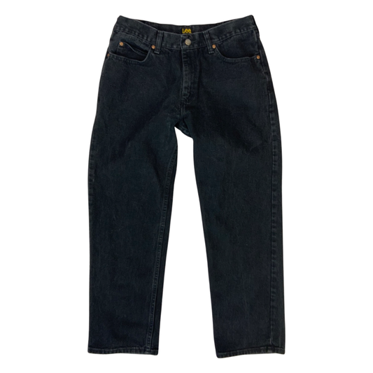 Vintage Lee Jeans Heavy Black Denim 33W29L