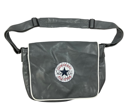 Vintage Grey Converse All Stars Messenger Bag
