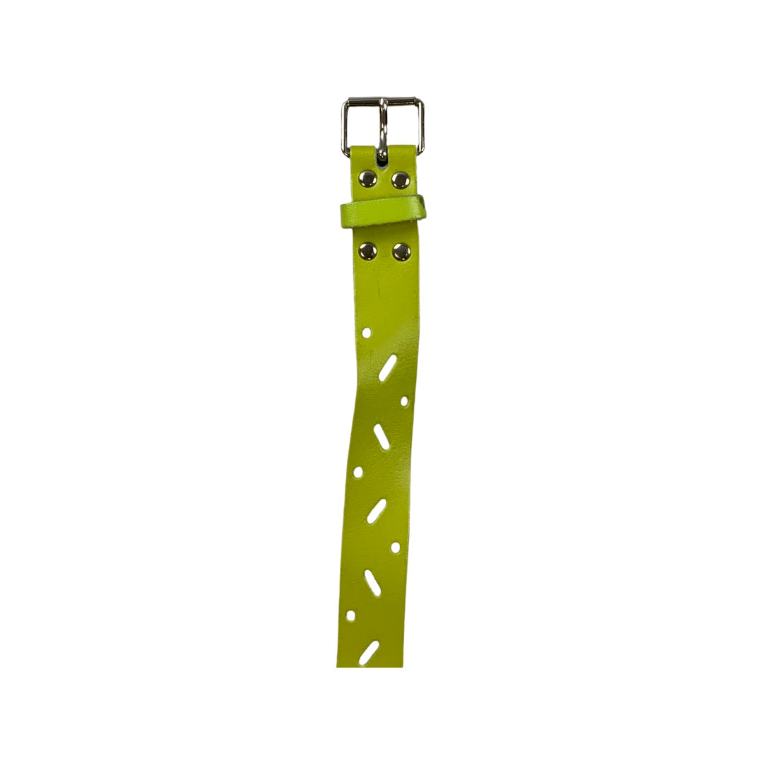 Lime green sale designer belt