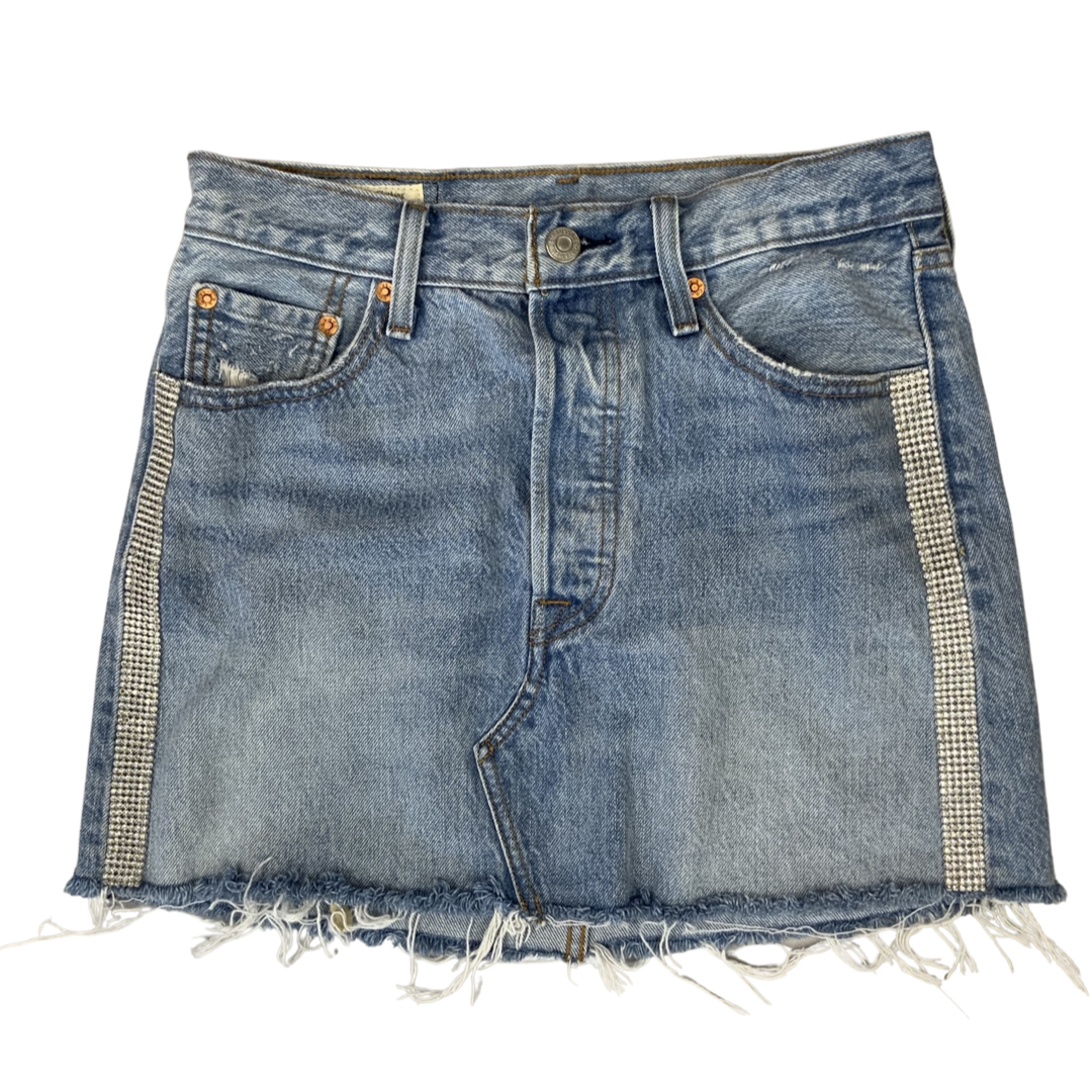 Levis denim outlet skirt sale