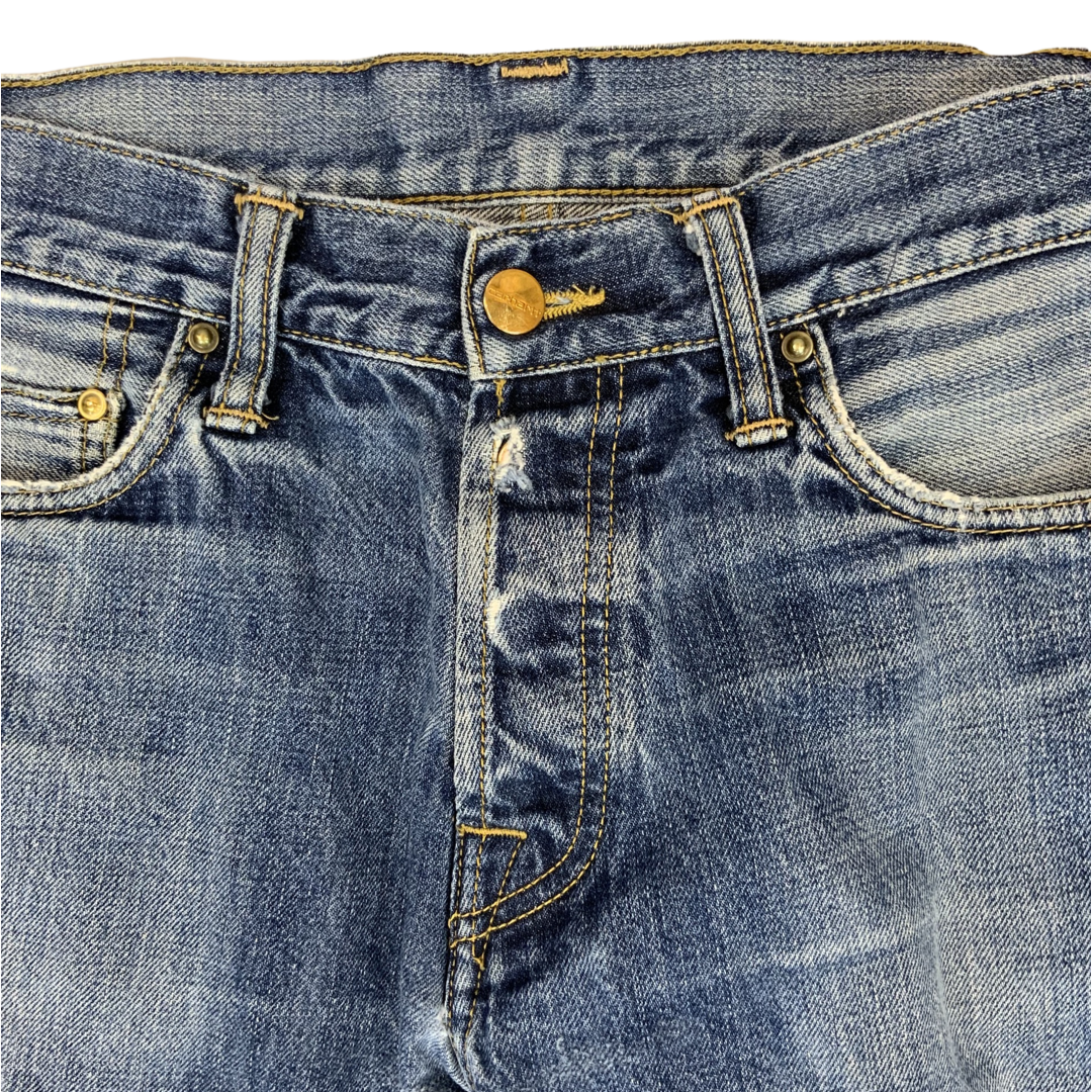 Vintage Y2K Carhartt Men's Blue Jeans W32L31