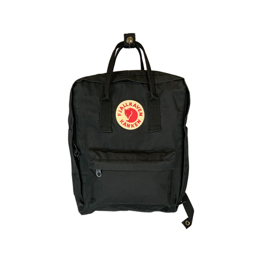Vintage Black Fjallraven Kanken Backpack