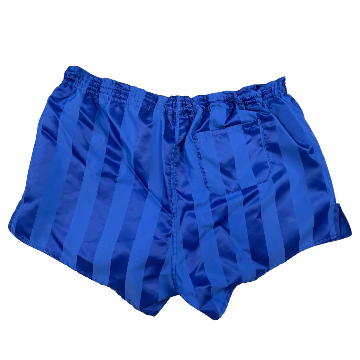 Vintage Puma Striped Blue Mini Shorts XL
