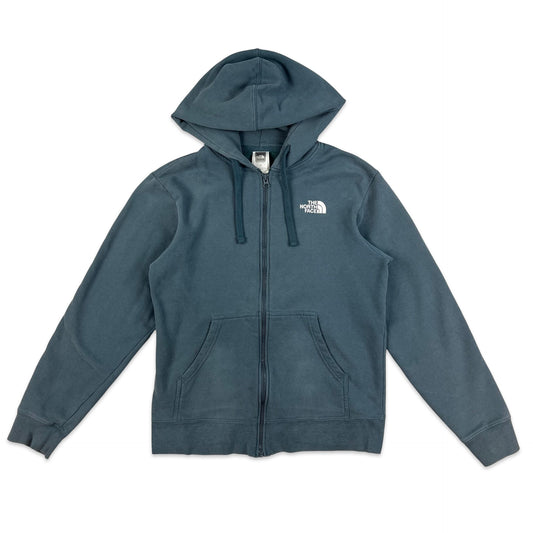 00s Vintage Blue The North Face Hoodie XS S M