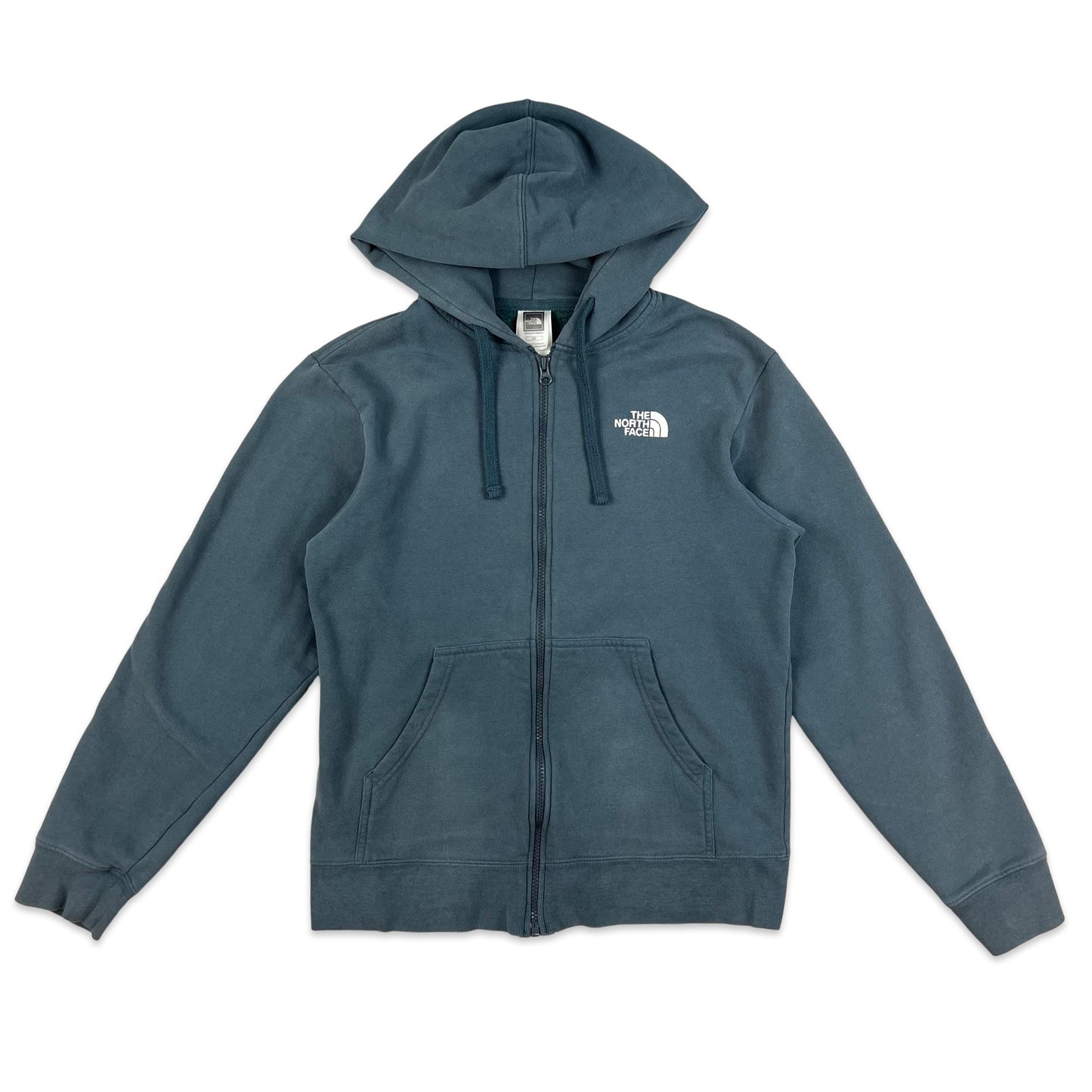 00s Vintage Blue The North Face Hoodie XS S M