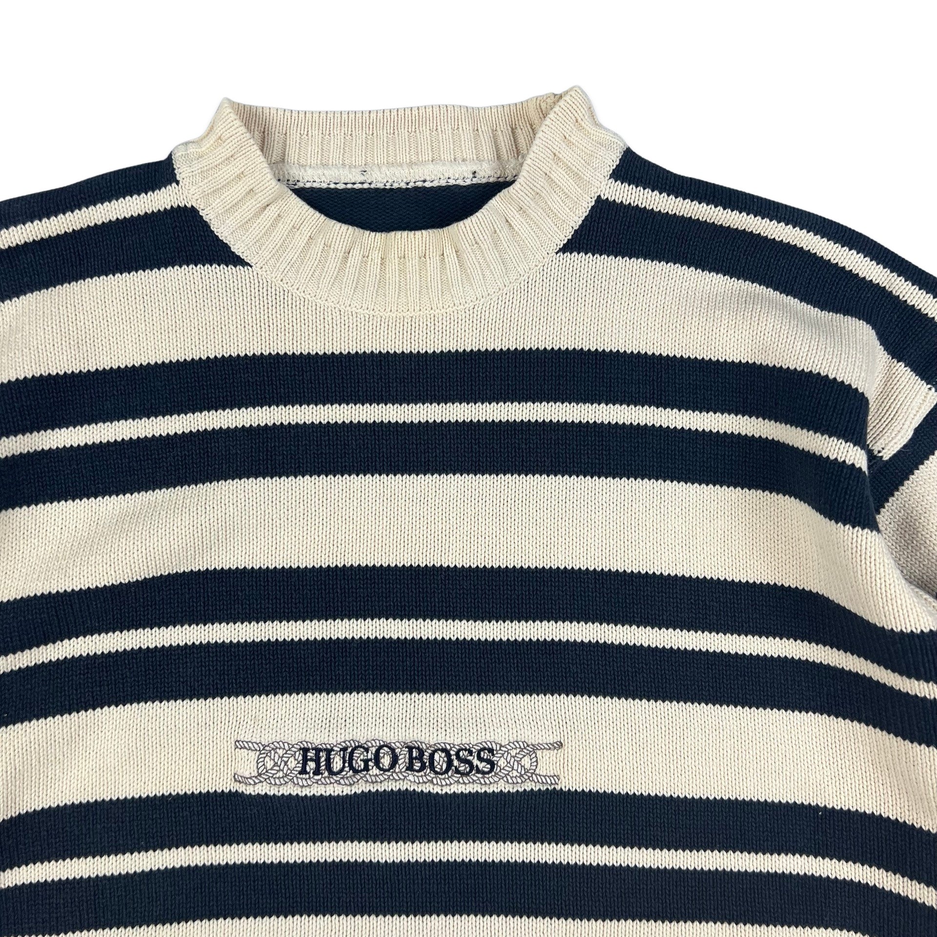 Hugo boss cream deals jumper