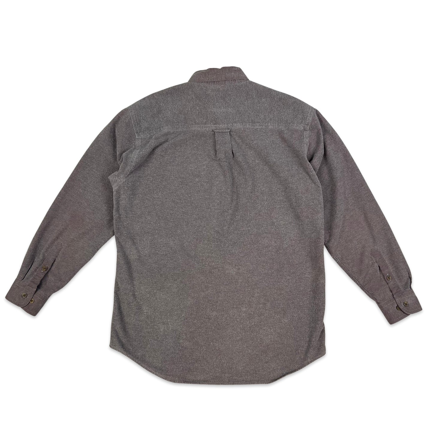 Woolrich Heavyweight Shirt Grey Purple M L