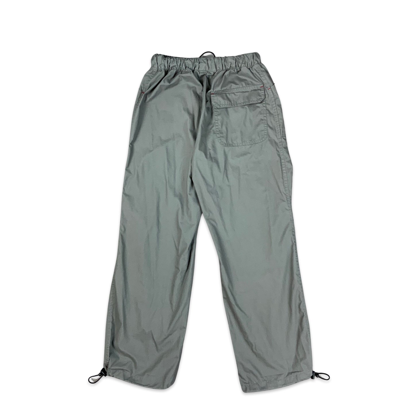 Y2K 00s Grey Cargo Trousers 6 8