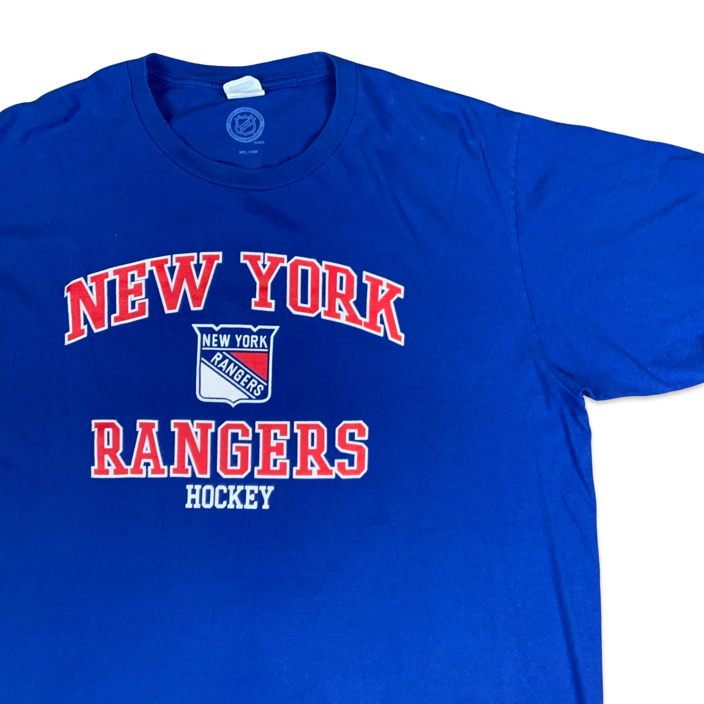 Blue New York Rangers Hockey Tee M L