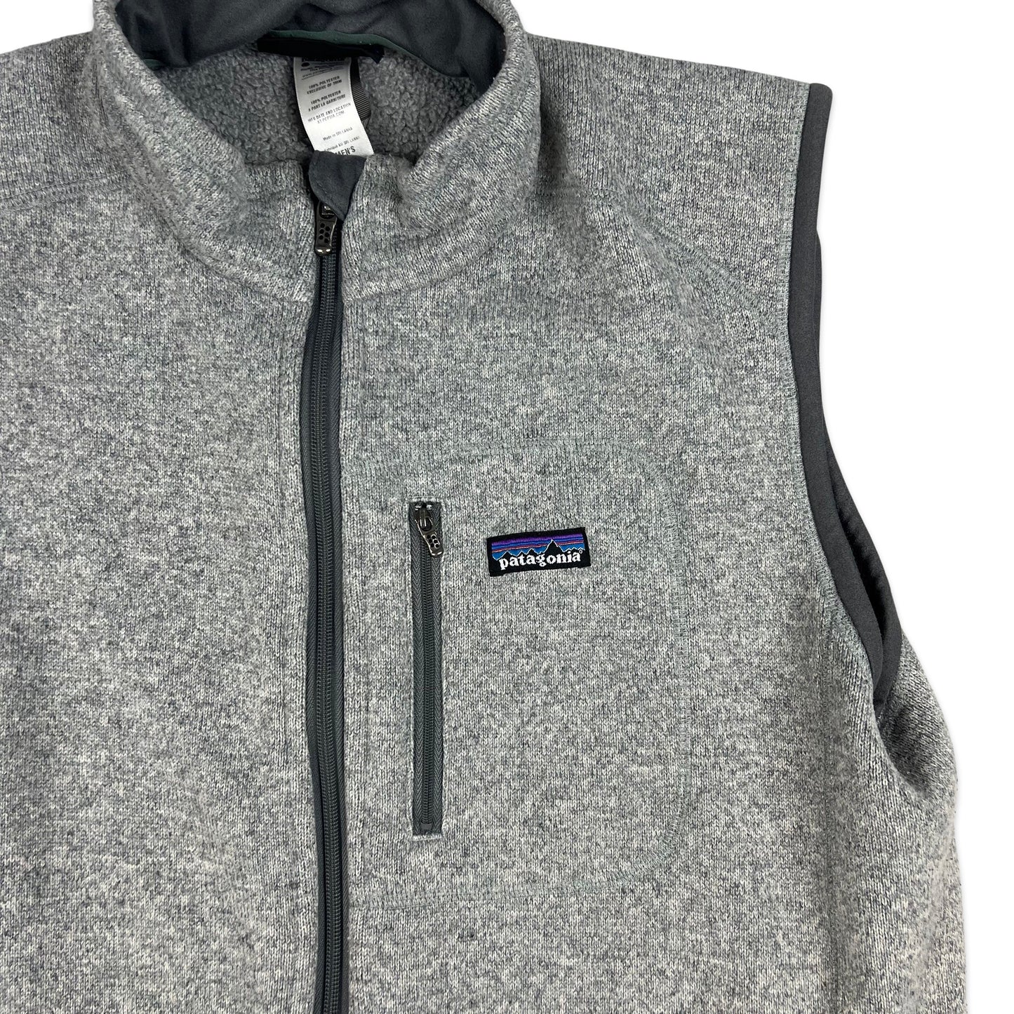 Vintage Patagonia Fleece Gilet Grey M L