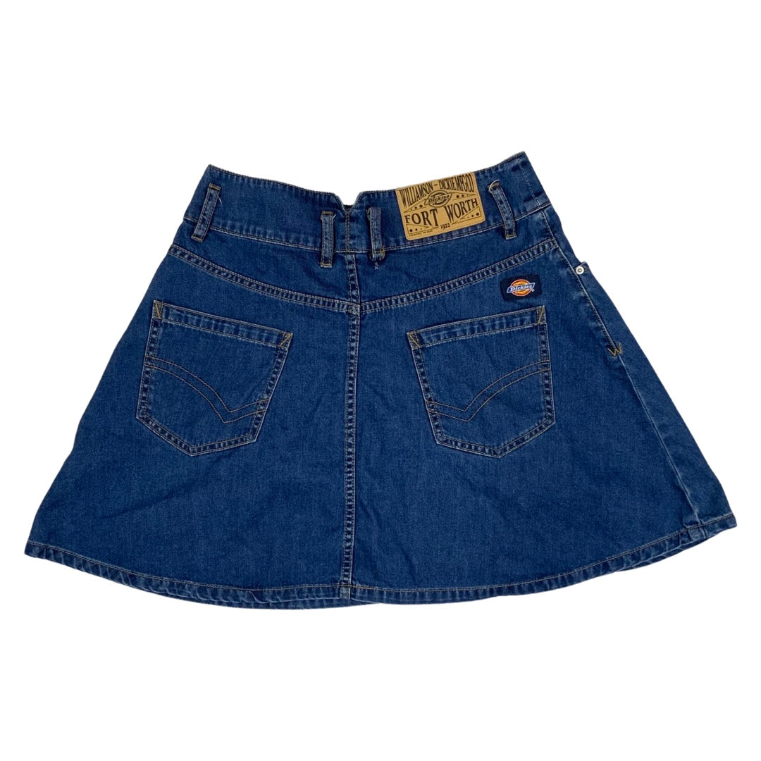 Vintage Y2K Dickies Denim Mini Skirt 10