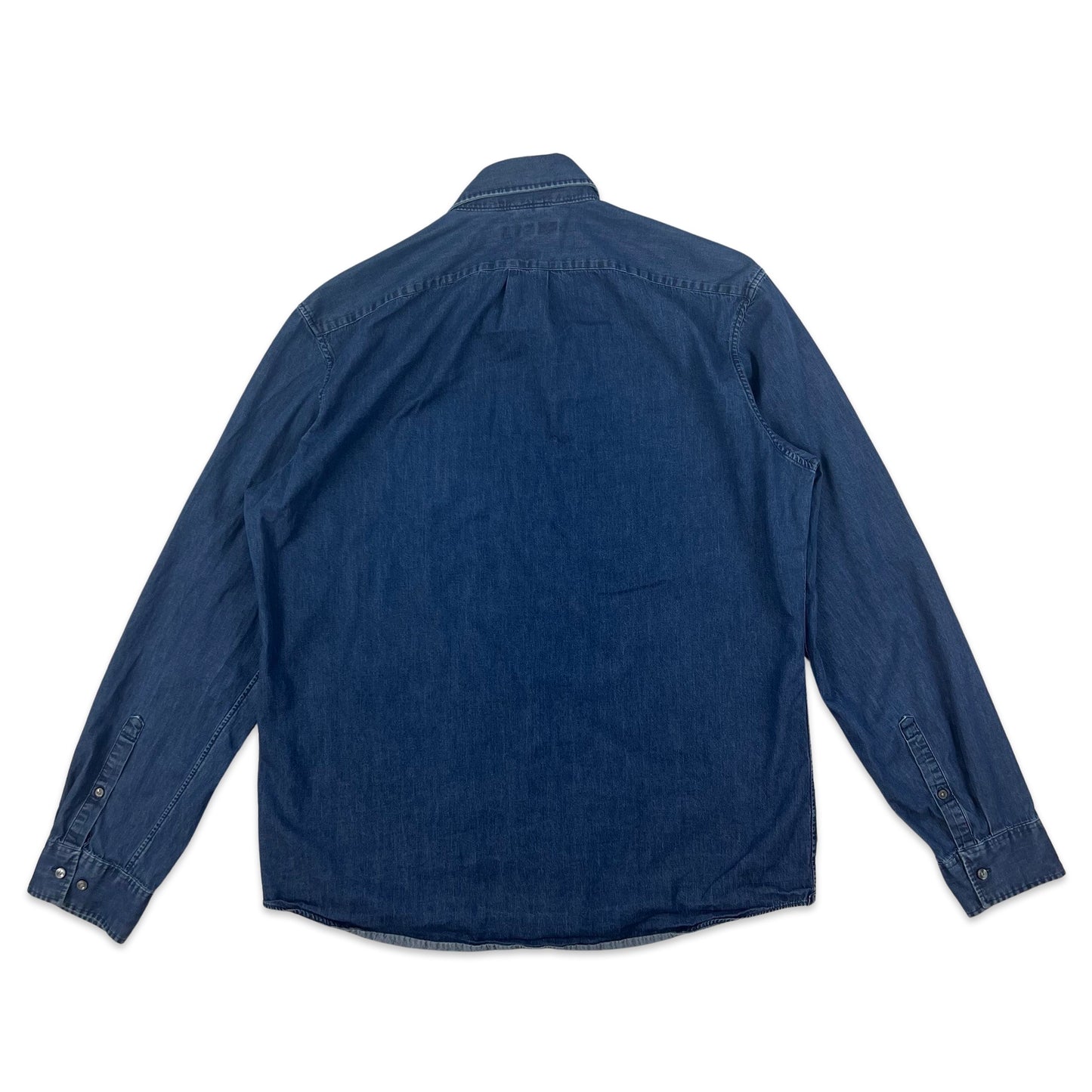 00s Vintage Michael Kors Denim Shirt Blue M L