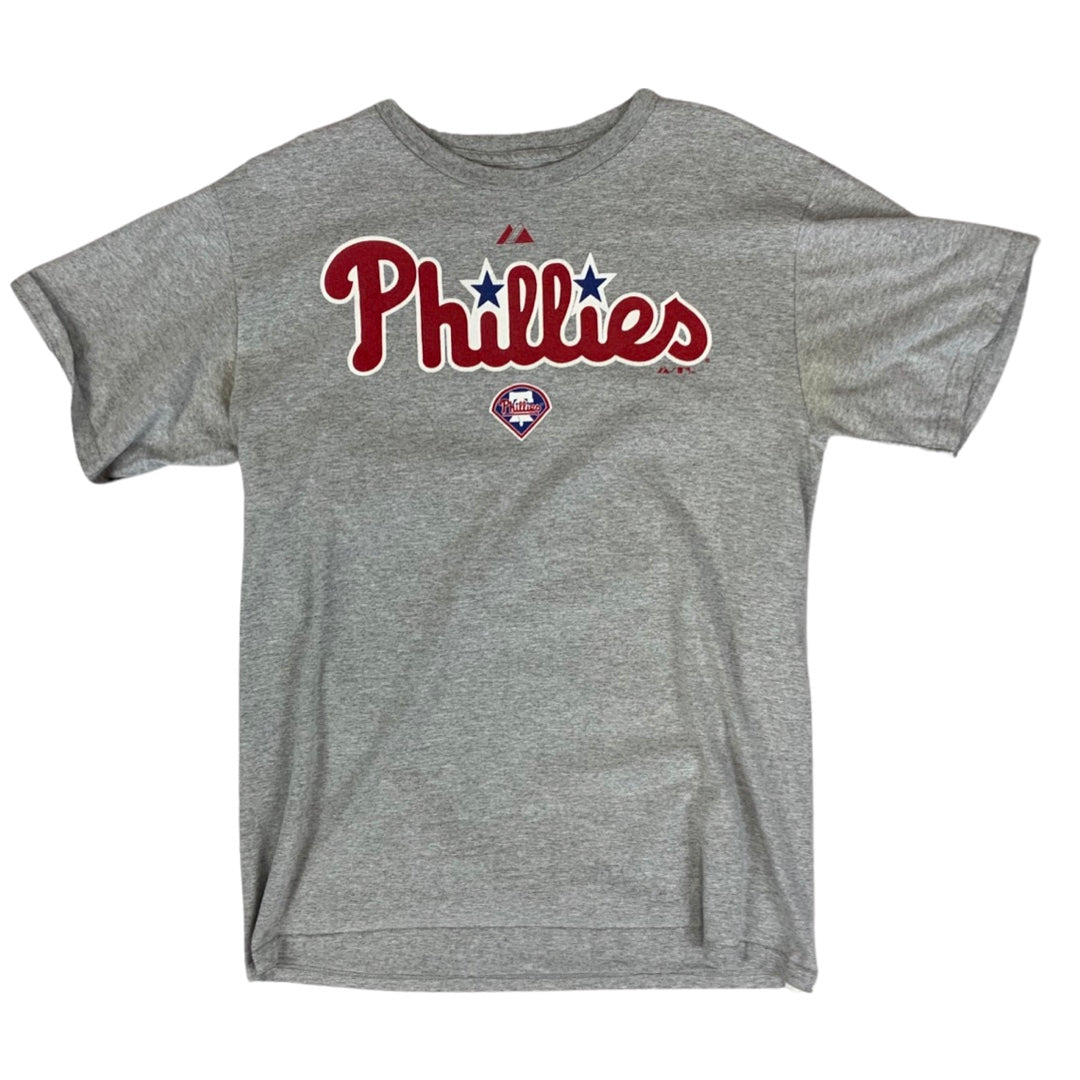 Vintage USA Phillies Grey T-Shirt M