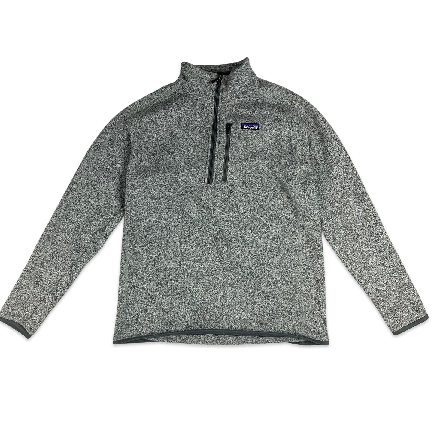 Vintage Patagonia Quarter Zip Fleece Grey M L