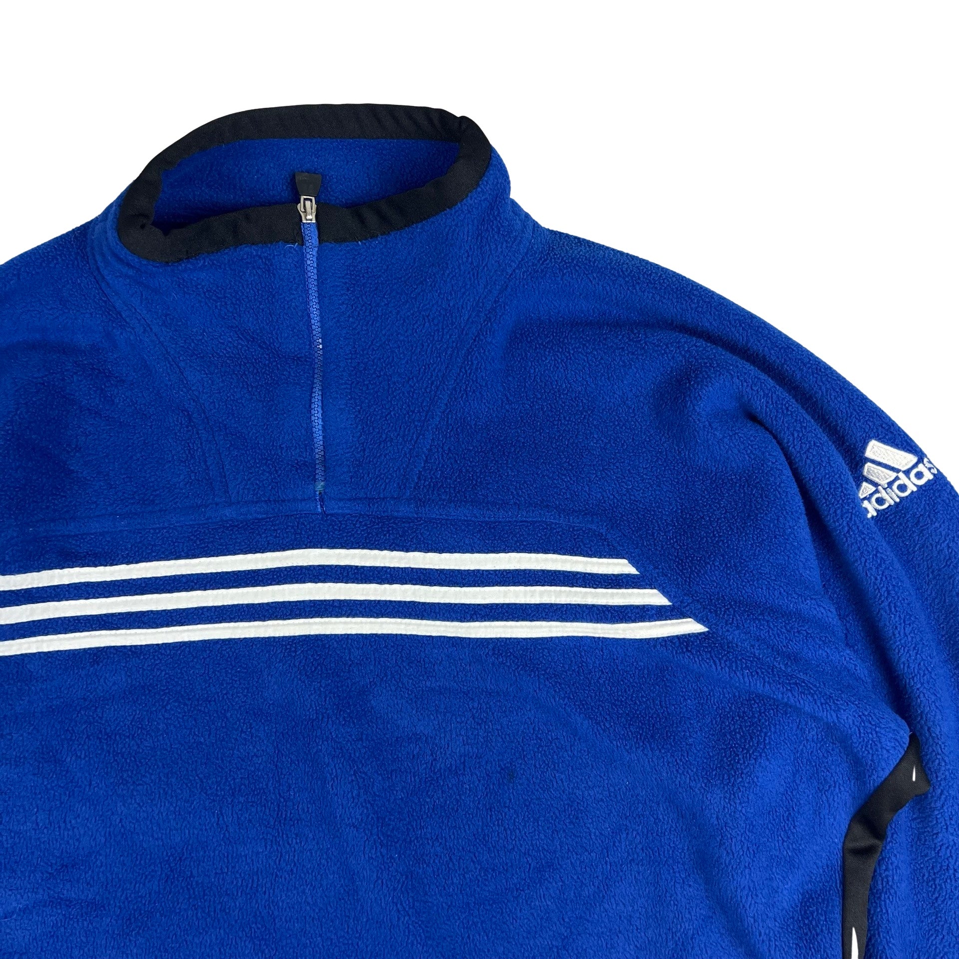 Adidas quarter cheap zip vintage