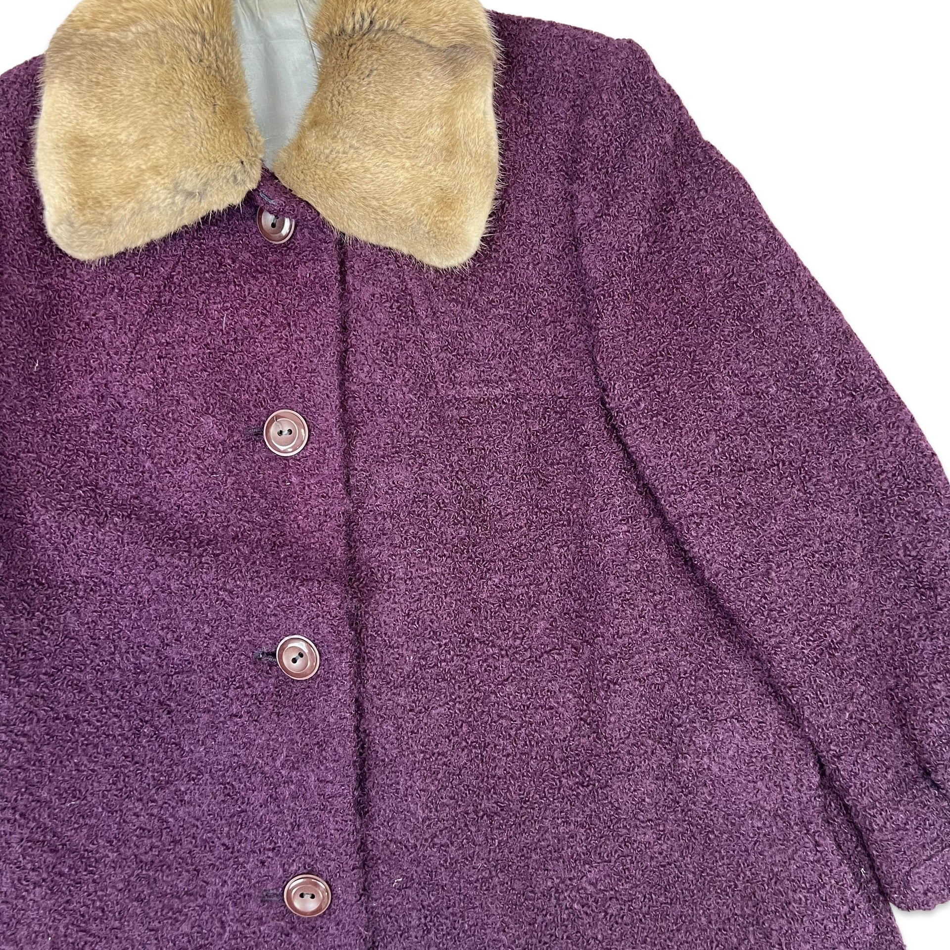 Next lilac hot sale boucle coat