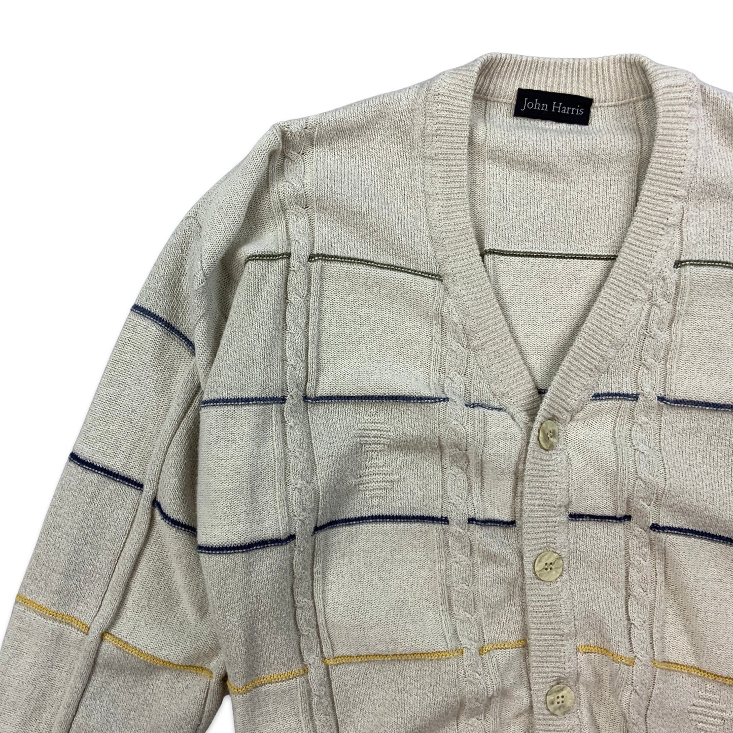 Vintage Beige Cardigan L XL