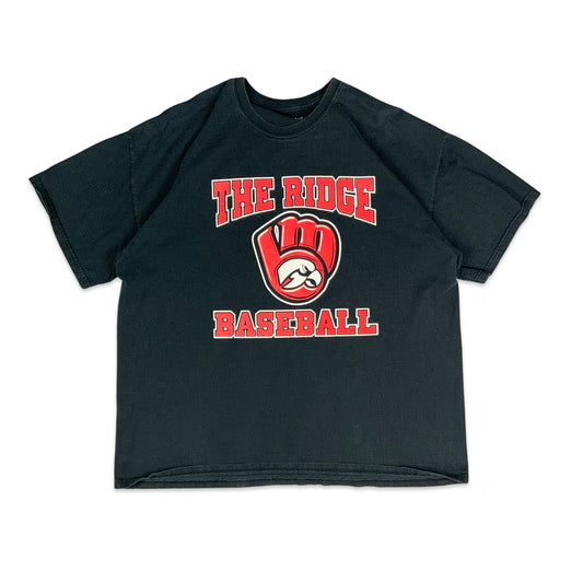 The Ridge Baseball Black Tee XL XXL