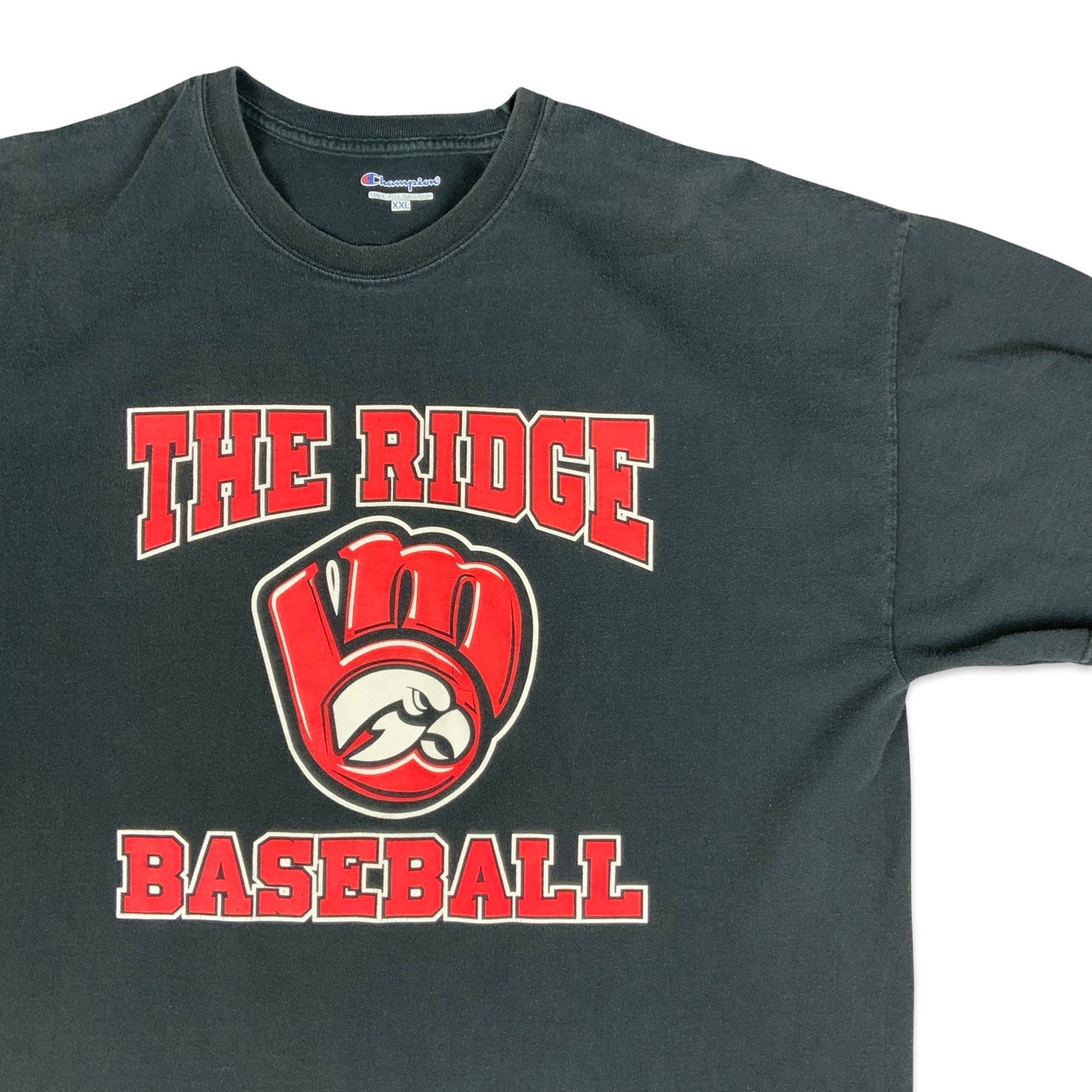 The Ridge Baseball Black Tee XL XXL