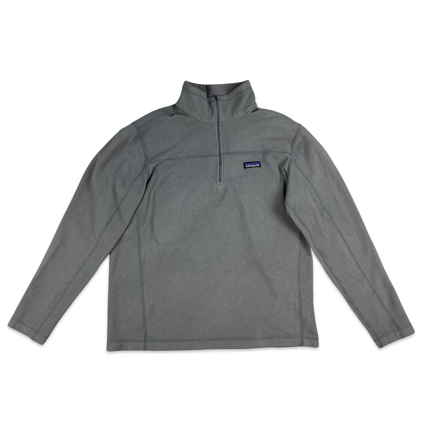 Vintage Patagonia Quarter Zip Fleece Grey M L