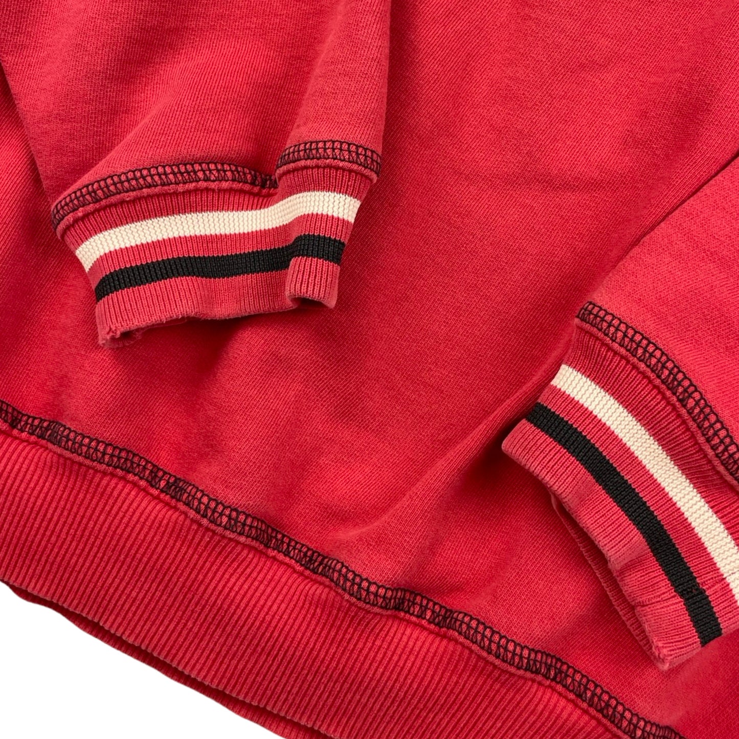 Vintage Fila Red Spell-out Sweatshirt XL