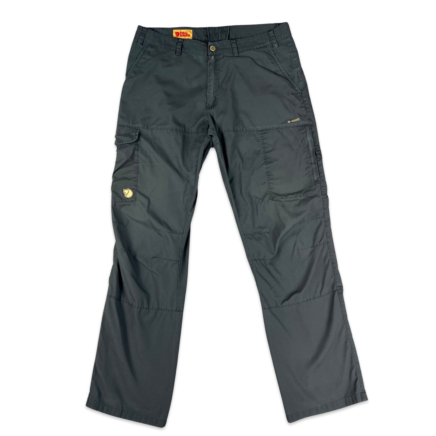 00s Grey Fjallraven G 1000 Tech Trousers W36 L34