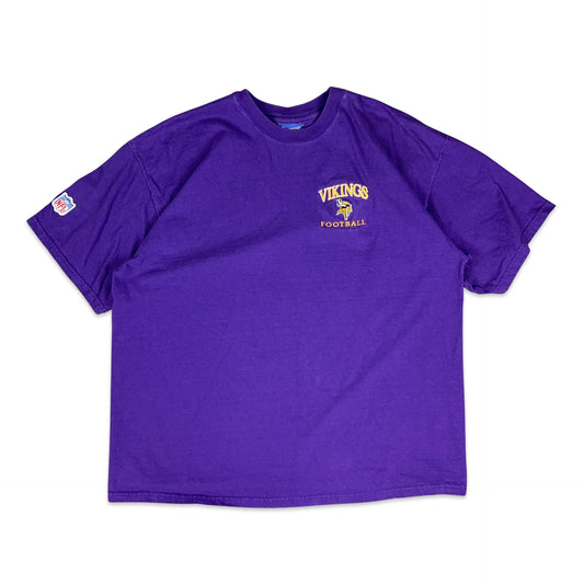 Minnesota Vikings Purple Tee L XL