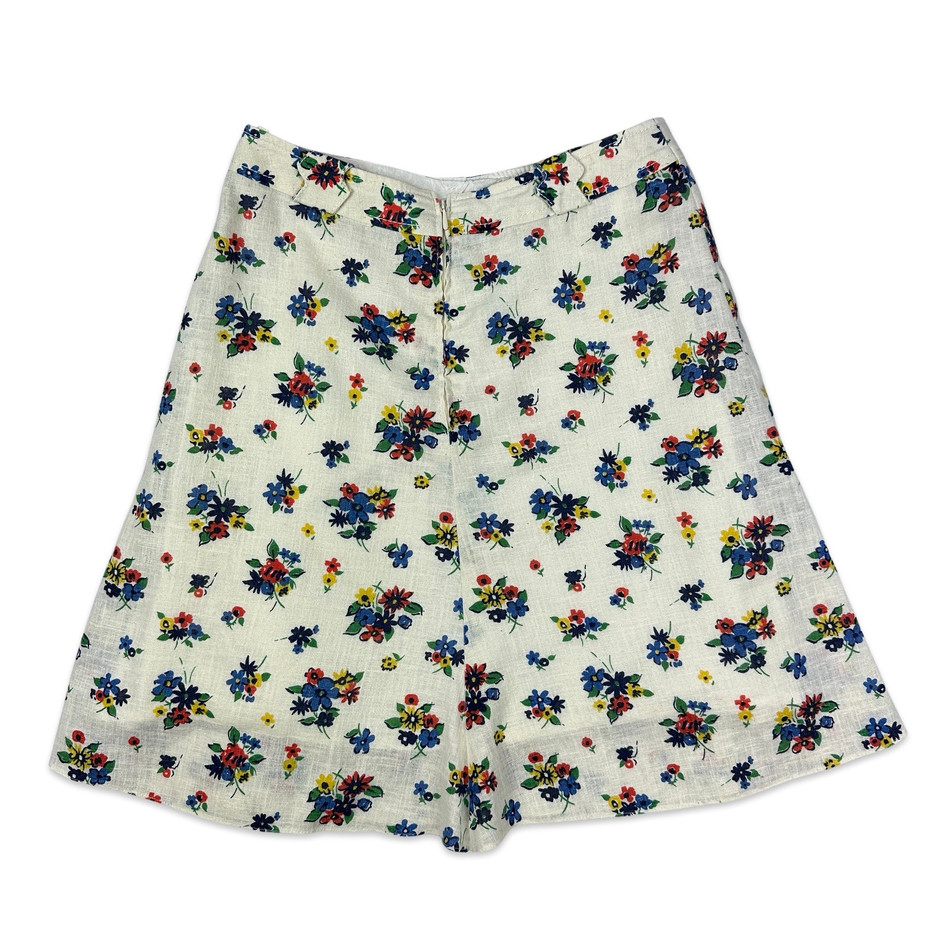 70S Vintage Ditsy Floral Mini Skirt 10