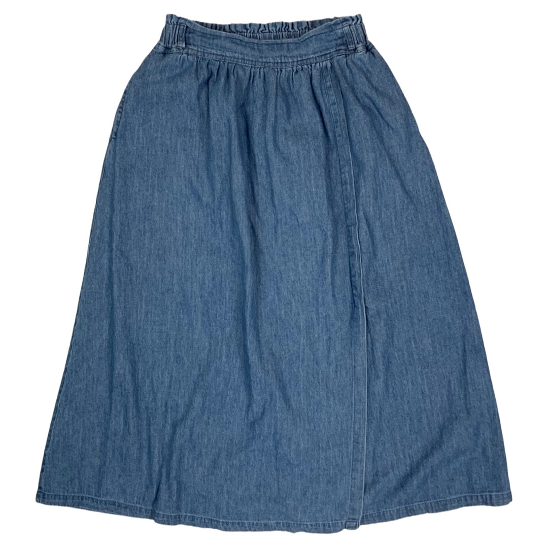 Vintage 90s Blue Denim Skirt 10