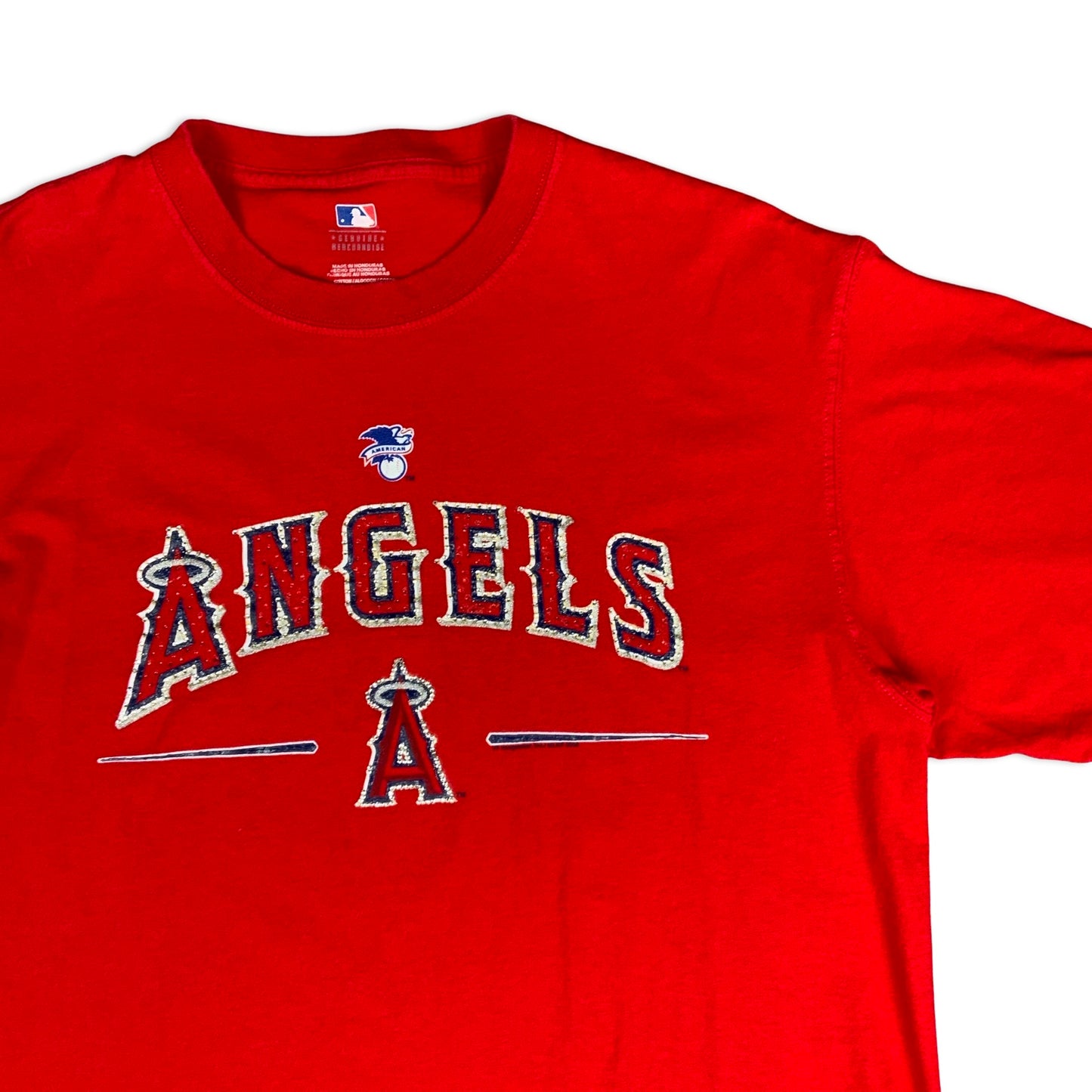 Los Angeles Angels Baseball Team Red Tee M L