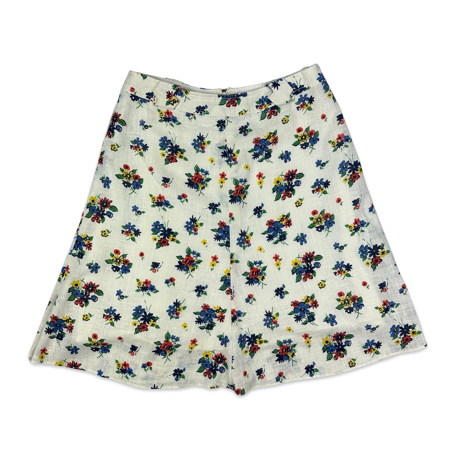 70S Vintage Ditsy Floral Mini Skirt 10