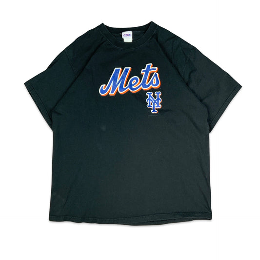 New York Mets Black Tee L XL