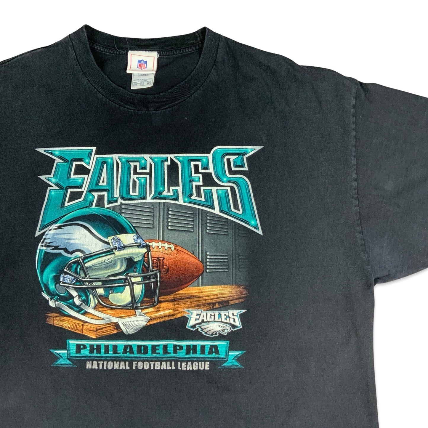 Philadelphia Eagles Black Tee XL XXL