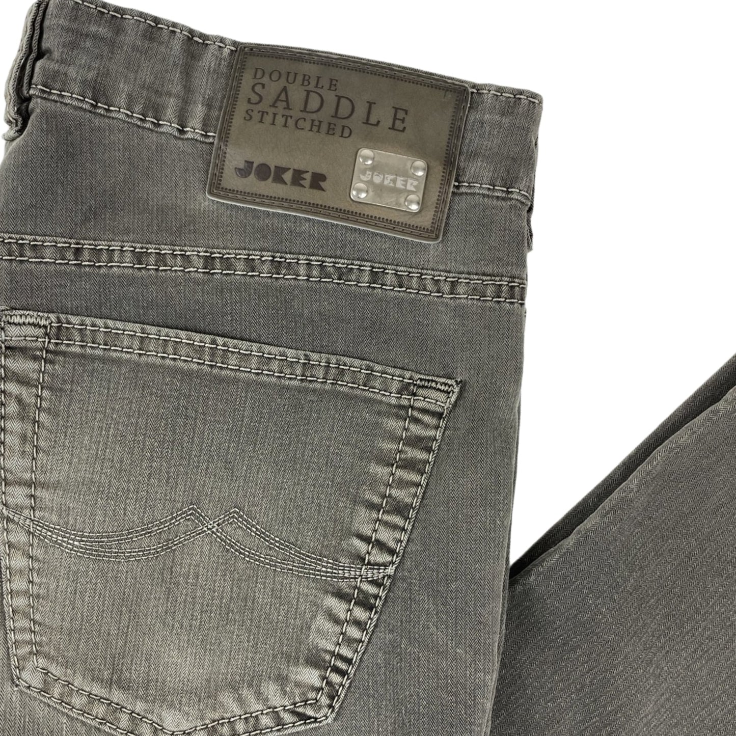 Vintage Grey Wash Denim Jeans W34L30