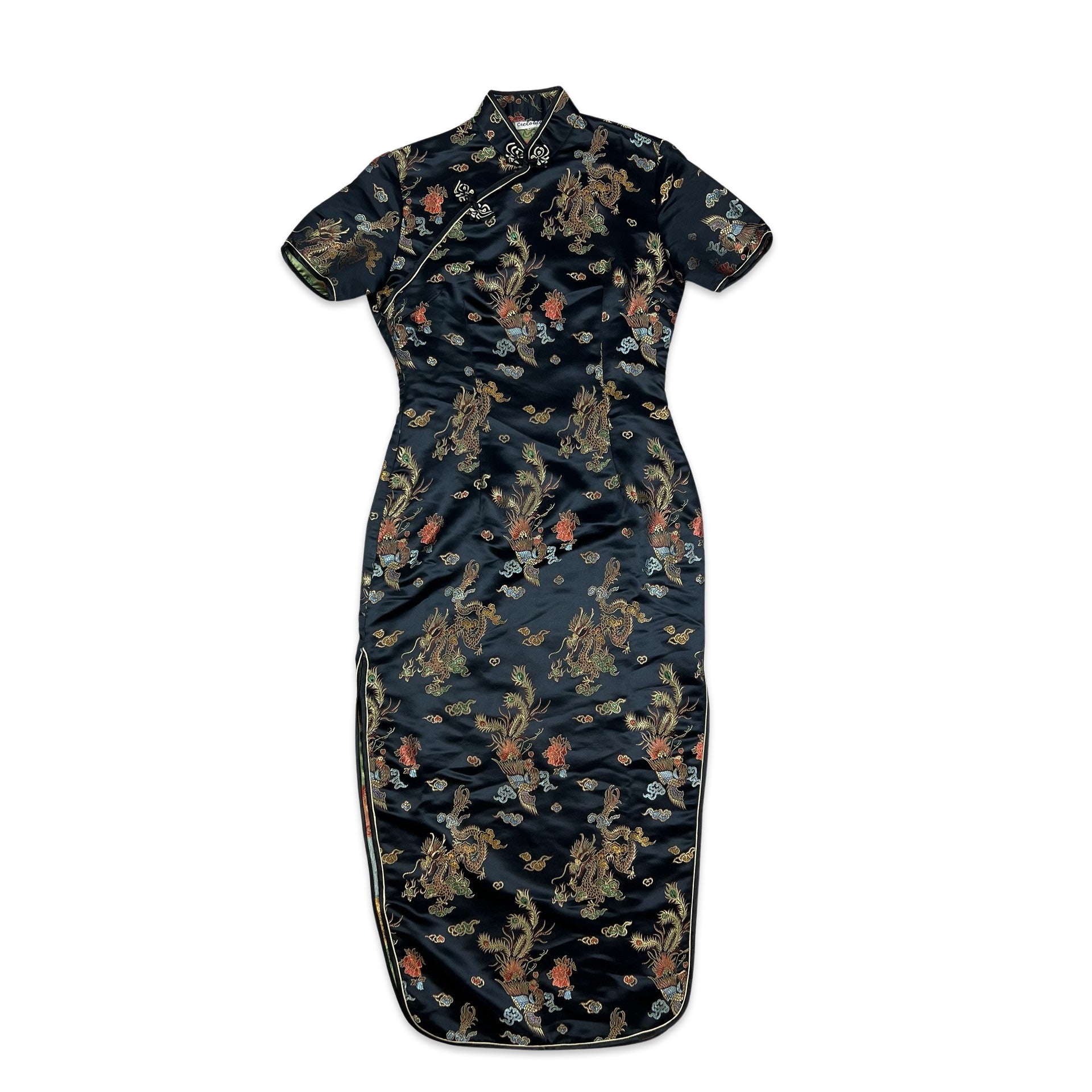 Cheongsam midi dress hotsell