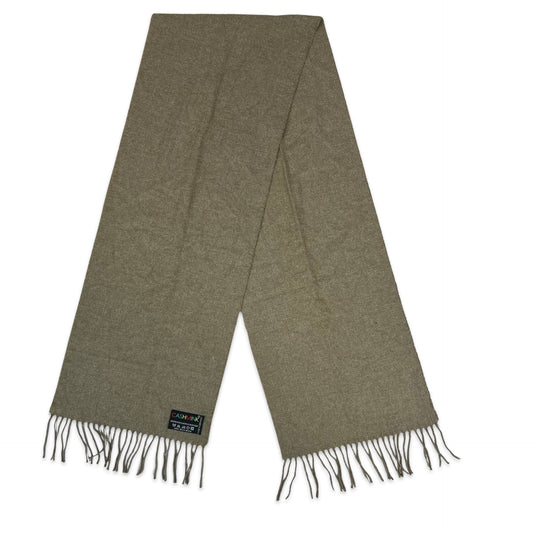 Vintage Knit Scarf Beige