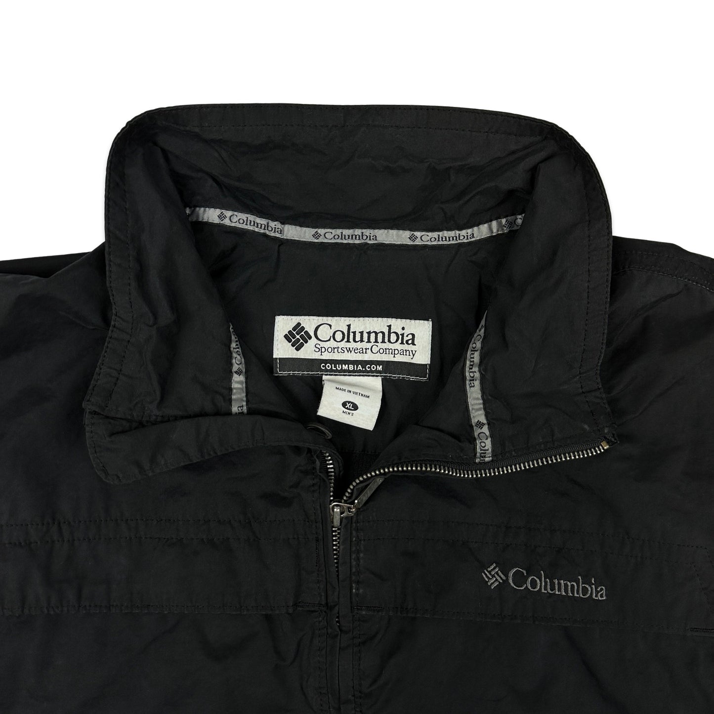 Y2K Vintage Columbia Black Waterproof Jacket 3XL