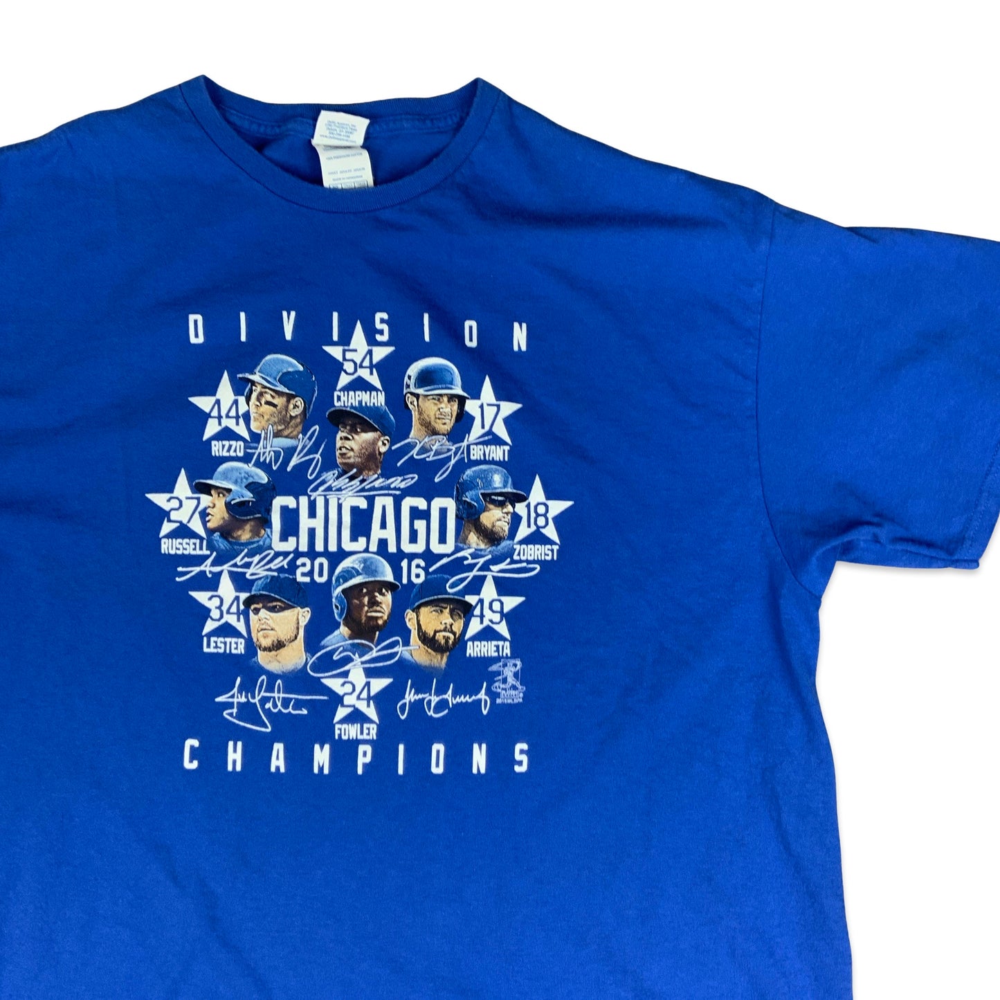 Chicago Cubs Blue Tee L XL