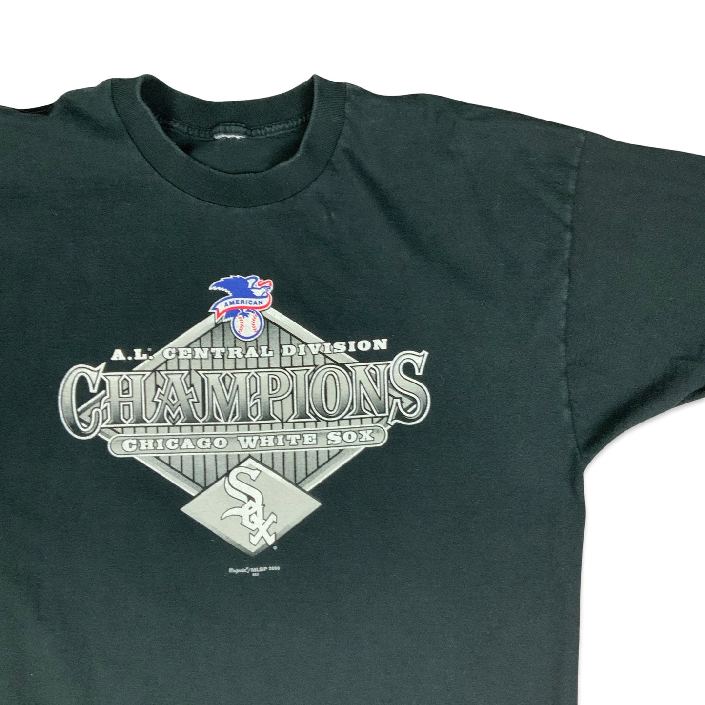 Chicago White Sox Black Tee L XL