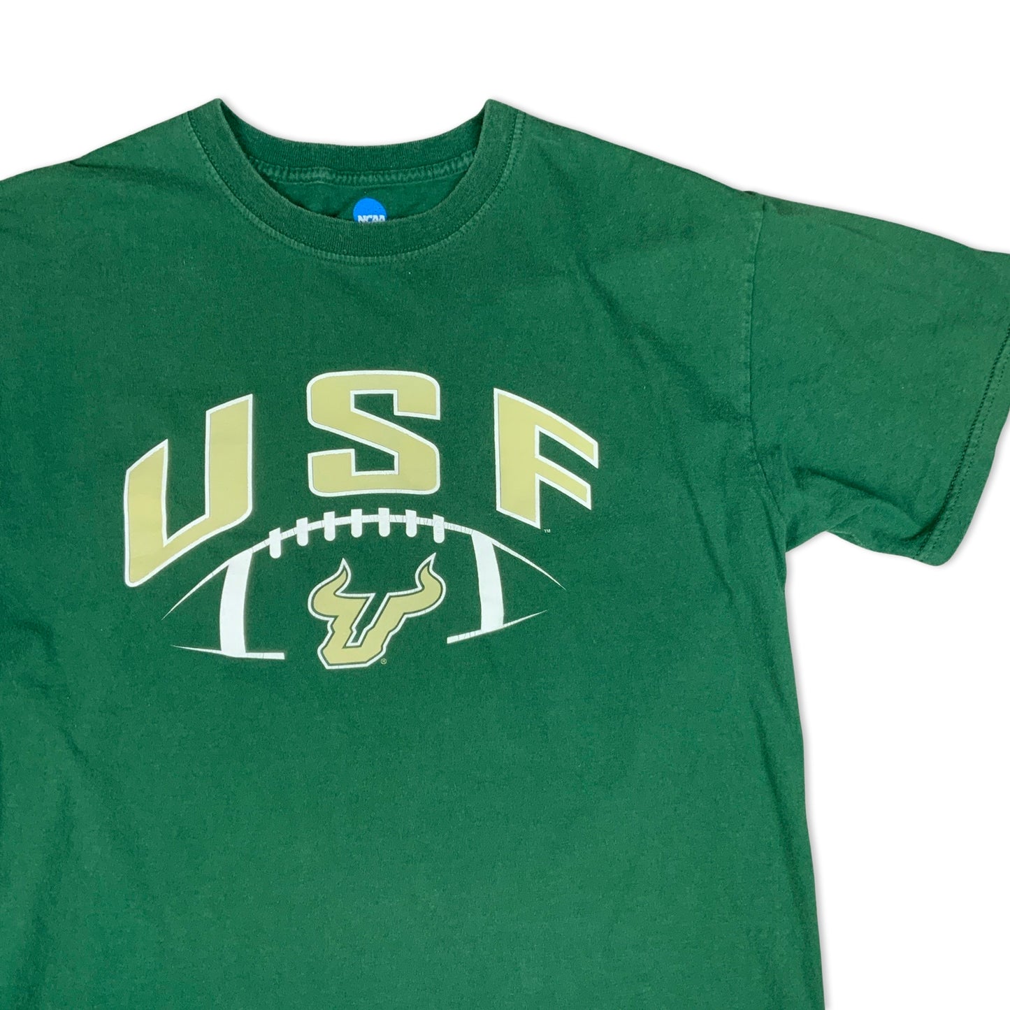 USF American Football Green Tee S M