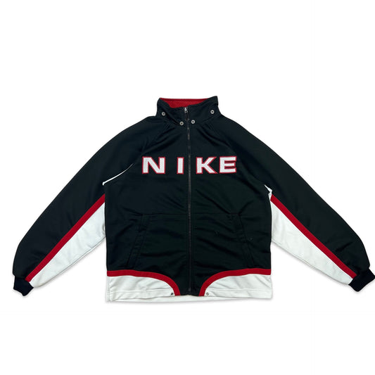 Vintage 90s Nike Spell Out Track Jacket L
