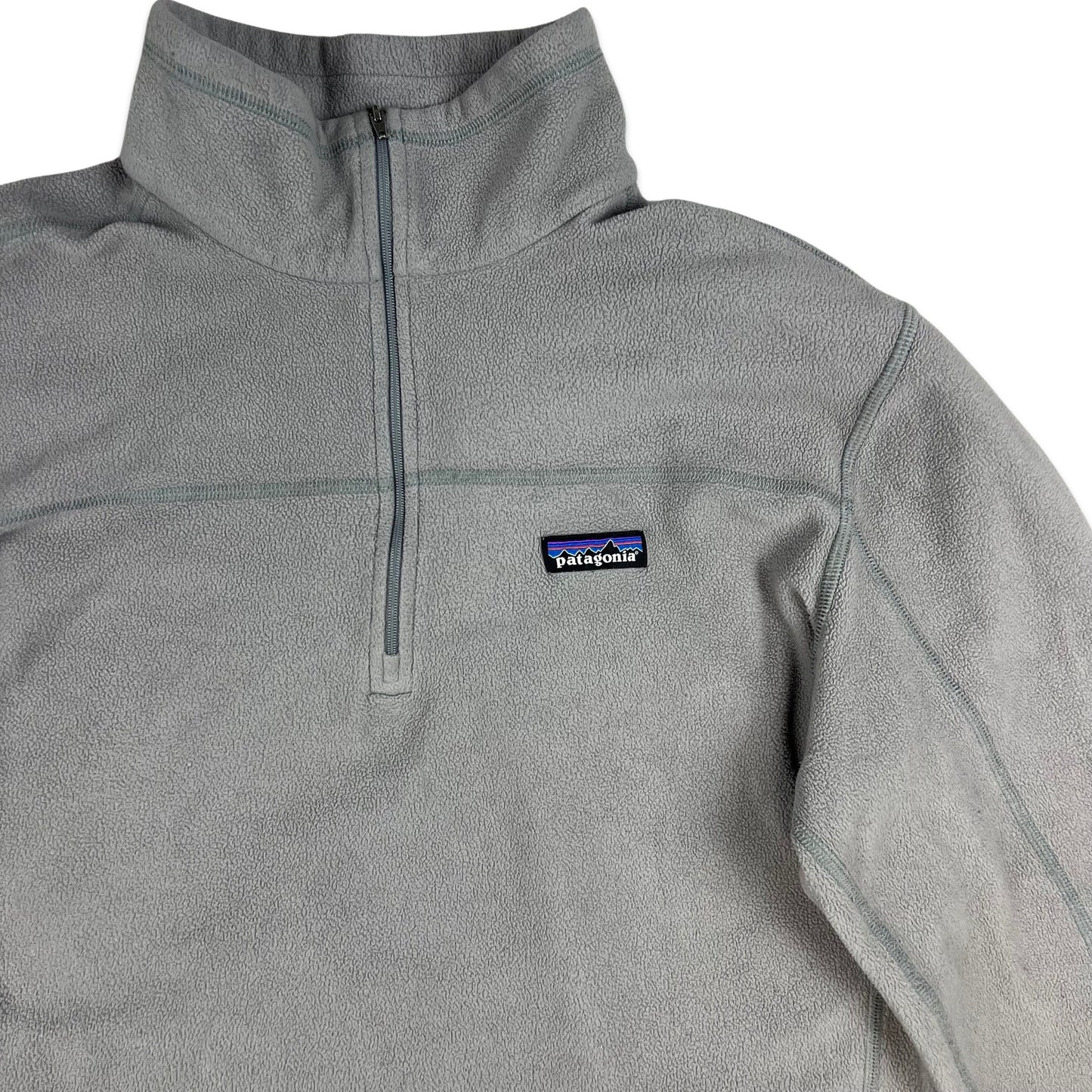 Vintage Patagonia Quarter Zip Fleece Grey M L