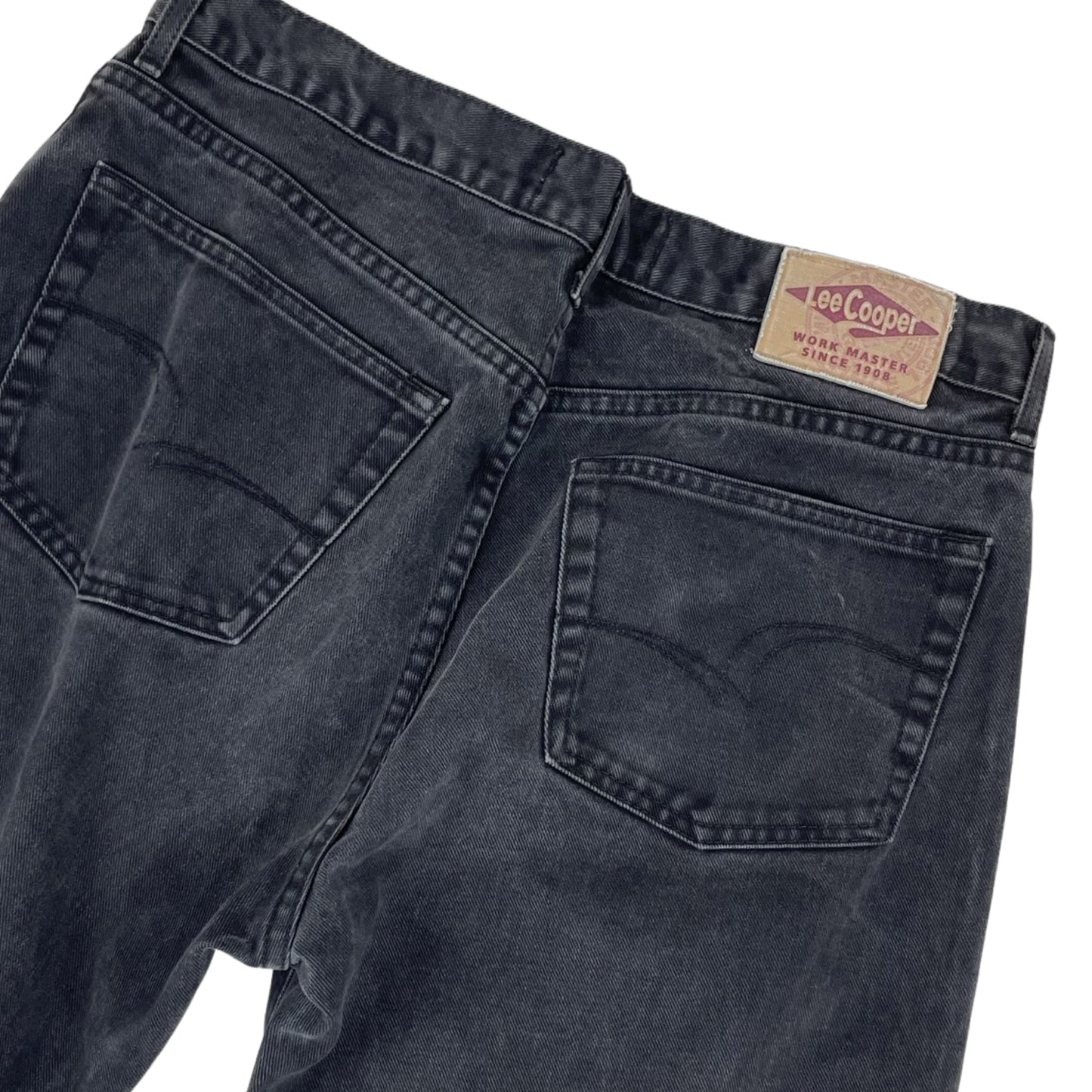 Vintage Lee Cooper Denim Jeans Black W36L30